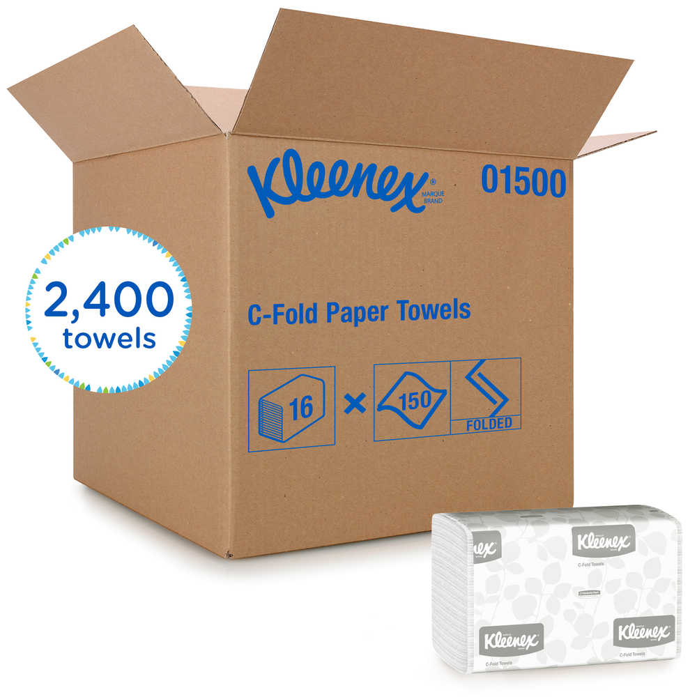 Kleenex® Folded Hand Paper Towels - Paper Products